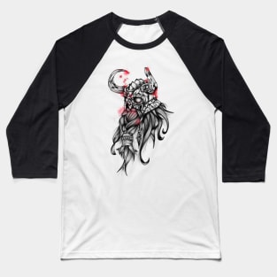 Viking Skull Baseball T-Shirt